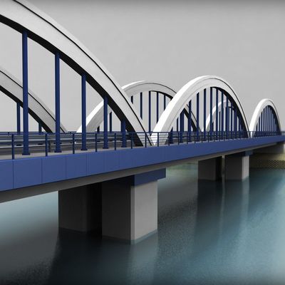 Pont en acier à haute résistance