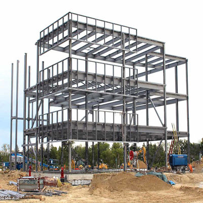 Atelier de construction en acier galvanisé, entrepôt de métal préfabriqué