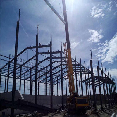 Structure en acier préfabriquée durable Accessoires personnalisables pour la construction