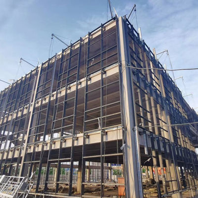 Entrepôt préfabriqué en acier ondulé, bâtiments préfabriqués industriels en acier