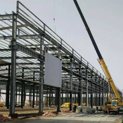 Structure en acier résistant aux tremblements de terre Atelier d'entrepôt Construction sur mesure