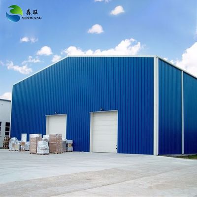 Entrepôt préfabriqué à structure en acier pour la construction industrielle personnalisée, résistant au feu