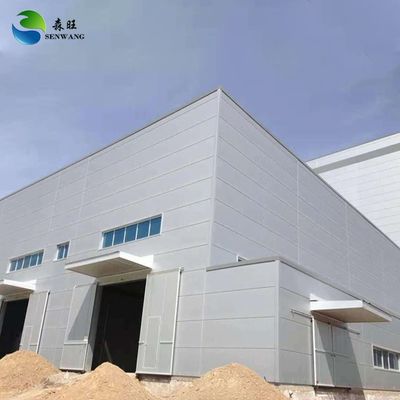 Structure en acier préfabriqué personnalisable avec fenêtre en alliage d'aluminium