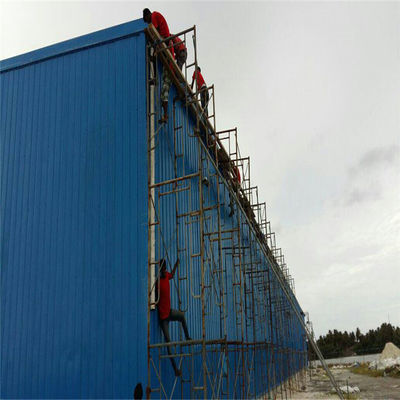 Maisons préfabriquées à structure en acier, abri métallique léger