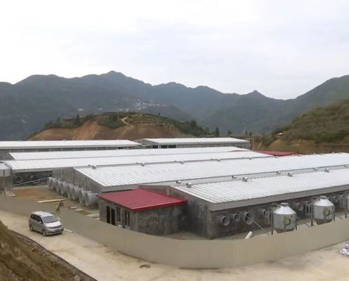 Structure en acier galvanisé préfabriqué de qualité Q355 à Q235B