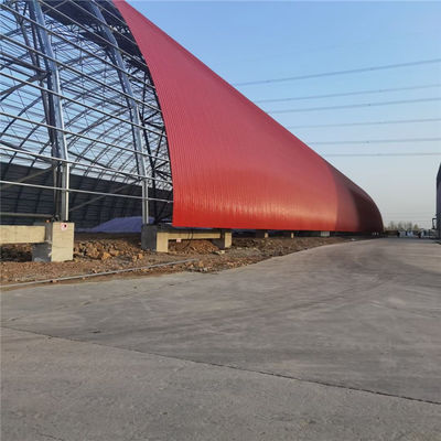 Portail commercial bâtiments en acier, poutres en acier préfabriquées Logo personnalisé