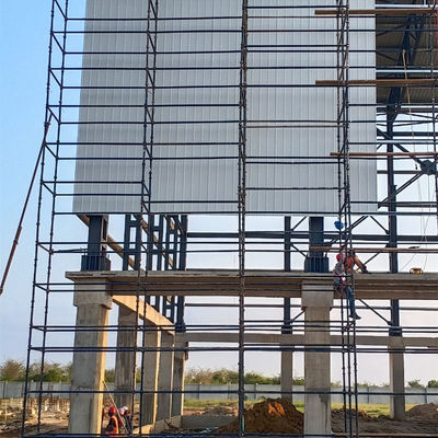 Entrepôt polyvalent à structure en acier avec assistance en ligne pour l'installation, certifié ISO 9001 CE et bonne rigidité