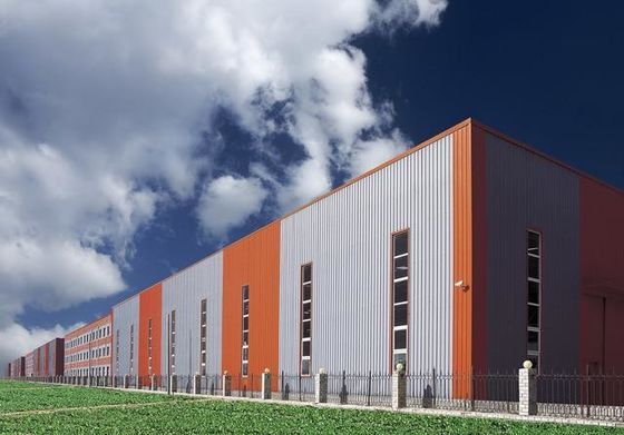 Bâtiment d'ingénierie en acier galvanisé ou peint Surface industrielle personnalisable