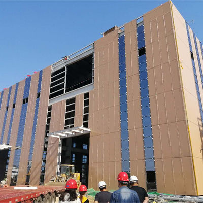 Structure en acier détachable entrepôt galvanisé / peinture pour atelier préfabriqué et bâtiment dortoir scolaire
