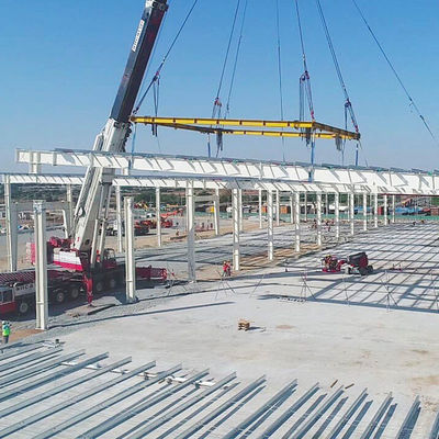 Panneau solaire bâtiment préfabriqué pour l'atelier industriel