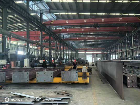 Fondation de pile Structure de pont en acier Pont en acier préfabriqué à l'épreuve du vent