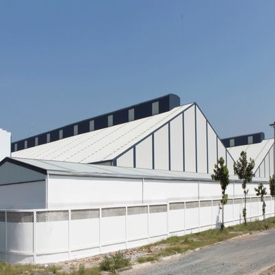 H Construction de structures en acier, Q355 Q235B Atelier de cadre en acier