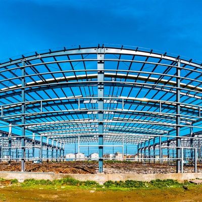 Entrepôt de stockage en acier préfabriqué de conception Q235B pour l'industrie