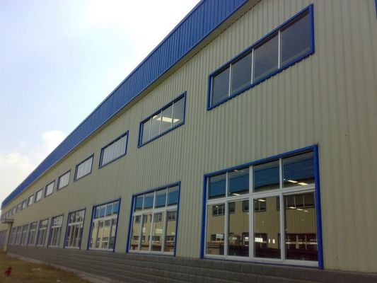 Bâtiment à structure en acier galvanisé sur mesure pour entrepôts industriels