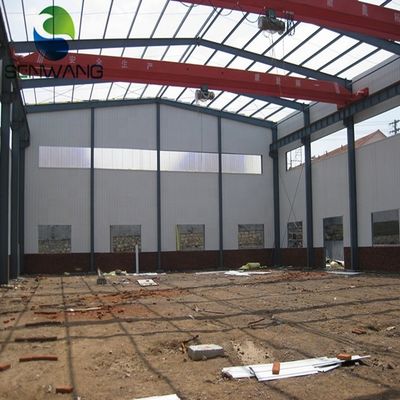 H bâtiments structurels en acier à cadre, bâtiments industriels en acier à toit en tôle