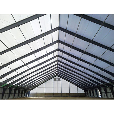 GB atelier de construction en acier standardisé avec toit en tôle galvanisée