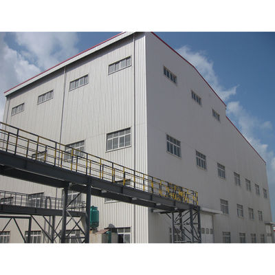 11150g Poids du tissu en acier Bâtiment modulaire construit à partir d'acier à faible teneur en carbone Q235 Q345 Structure principale
