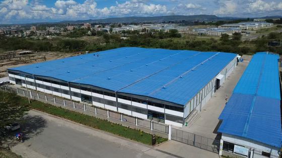 Développement industriel coordonné Bâtiments structurels en acier pour entrepôts de grande envergure