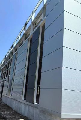 Construction moderne préfabriquée en acier léger Atelier bâtiment agricole entrepôt