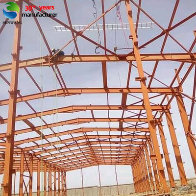 Bâtiment d'atelier d'acier fiable pour la construction industrielle et la construction logistique