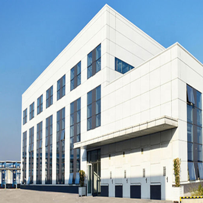Structure en acier galvanisé Q355B pour la construction d'entrepôts et d'ateliers
