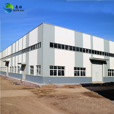 Bâtiment modulaire en acier galvanisé pour la construction d'entrepôts et d'ateliers