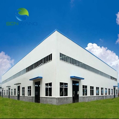 Entrepôt en acier préfabriqué avec structure de cadre de portail