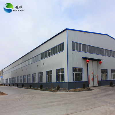 Entrepôt sur mesure en structure acier avec charpente en acier Q235/Q355