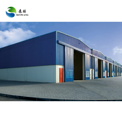 Entrepôt sur mesure en structure acier avec charpente en acier Q235/Q355