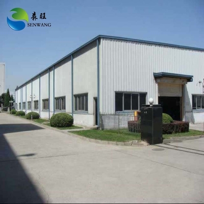 Entrepôt préfabriqué à structure en acier, portique Q235/Q355