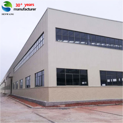 Entrepôt sur mesure en structure acier avec charpente en acier Q235/Q355