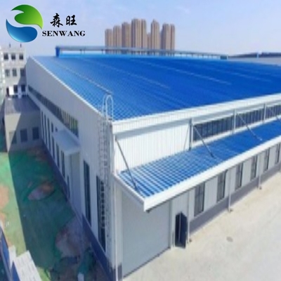 Entrepôt en acier préfabriqué avec structure de cadre de portail