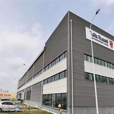 Atelier à ossature principale en acier léger Q355 résistant aux séismes, 9 points, avec une courte période de construction