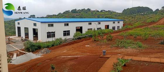 Entrepôt à structure en acier durable avec une durée de vie de 50 ans et une charpente en acier Q355