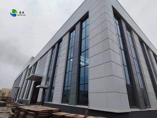 Entrepôt de la structure en acier du portail avec des supports en acier d'angle pour une fiabilité structurelle élevée