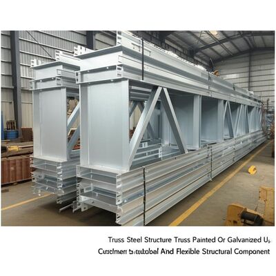 Tracerie de structure en acier résistant aux intempéries avec une classification à l'épreuve du feu de classe A et une hauteur personnalisable de 6 à 50 m