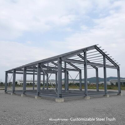 Atelier de structure en acier KXD-SSW181 avec protection de surface peinte et méthode de connexion par soudage ou boulonnage offrant un support structurel