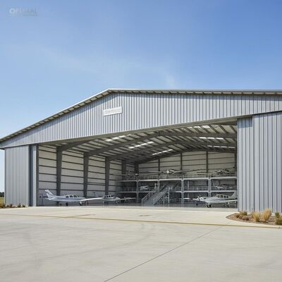 Atelier d'acier préfabriqué résistant à la corrosion avec raccordement à boulons et acier Q235B à usage industriel