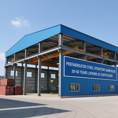 Atelier de fabrication de fondations de béton avec finition de voile en PVDF PTFE conçu pour les processus de fabrication industrielle
