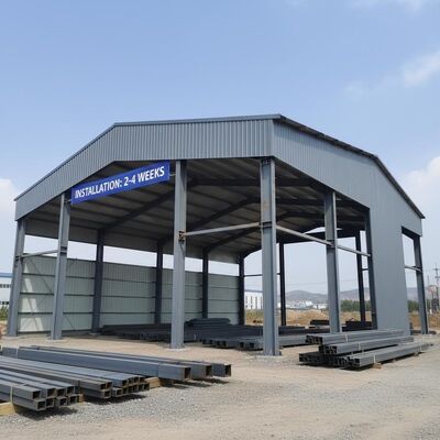 Atelier de fabrication durable avec connexion à boulons et connexion soudés en acier Q235Q345B pour l'industrie